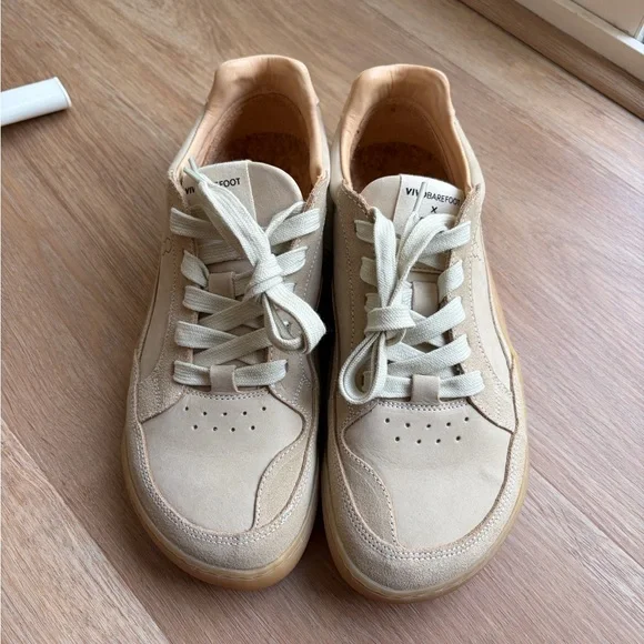 Vivobarefoot Women's Gobi leather Sneakers sand - Picture 2 of 8